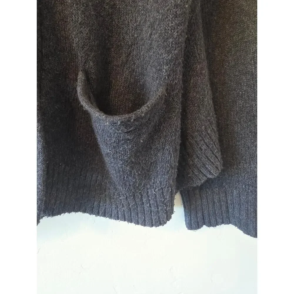 Abercrombie & Fitch Oversized Grandpa Cardigan Dark Academia Sweater L